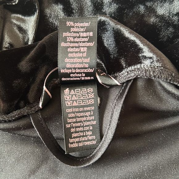 Victorias Secret velour cardigan cover up top size XS - Picture 7 of 16